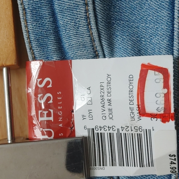 Guess Jolie mid-rise Destroy skinny jeans - Picture 3 of 3